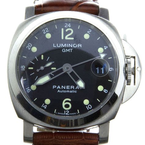 panerai luminor gmt 40mm|luminor gmt panerai automatic price.